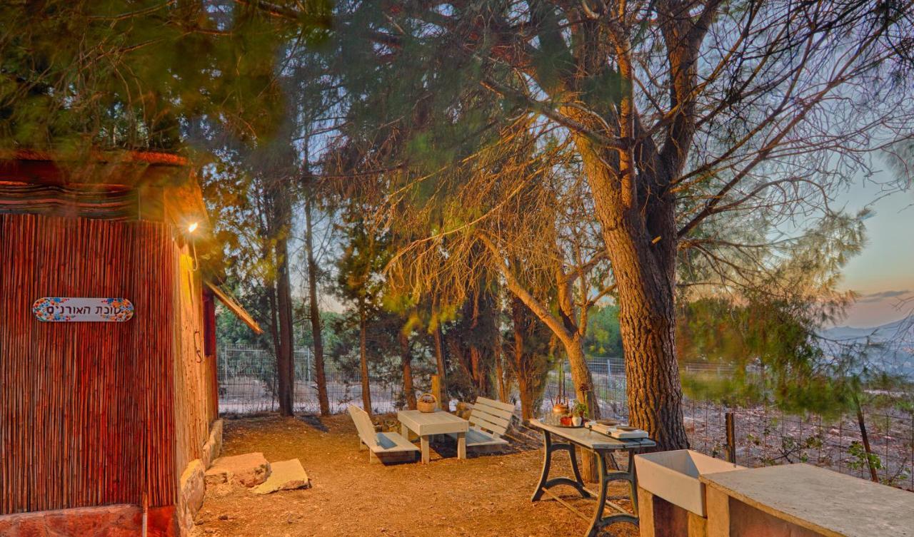 Hotel Back To Nature Camping & Huts Mikhmannim Exterior foto